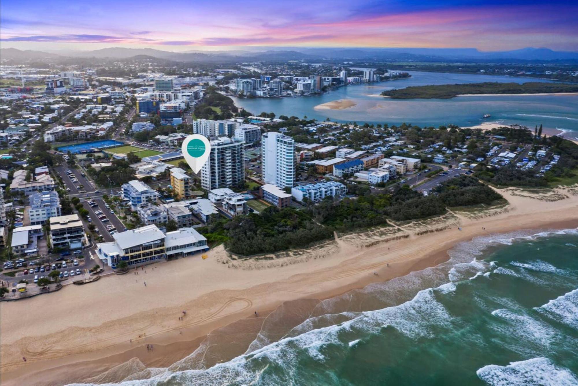 Sunshine Towers Boutique Apartments Maroochydore Eksteriør bilde